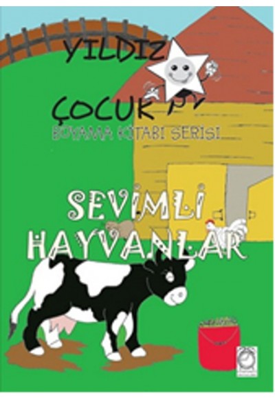 Yıldız Çocuk Boyama Kitabı Serisi 4 - Sevimli Hayvanlar