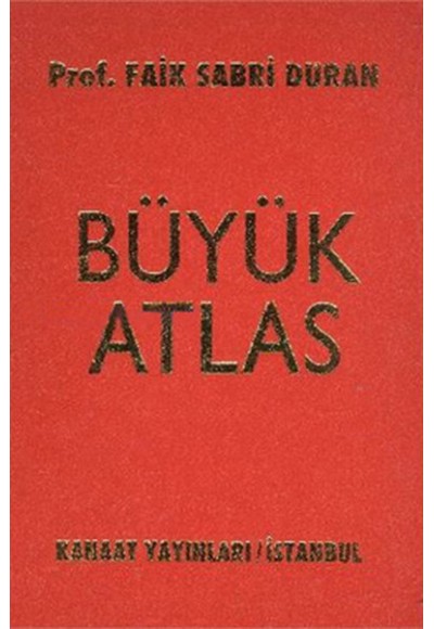 Kanaat Büyük Atlas (Ciltli)