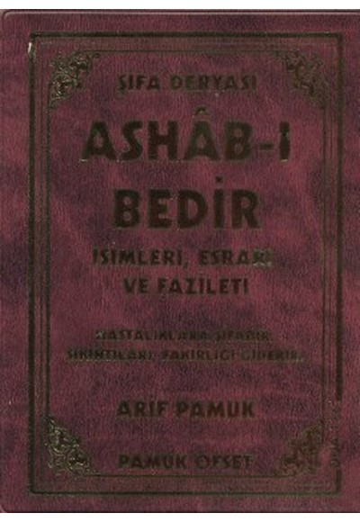 Şifa Deryası Ashabı Bedir