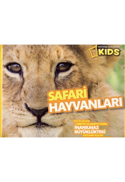 National Geographic Kids - Pop Out Safari Hayvanları