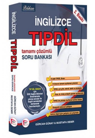 Pelikan Tıp Dil İngilizce Tamamı Çözümlü Soru Bankası 2014