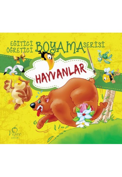 Eğitici Öğretici Boyama Serisi - Hayvanlar