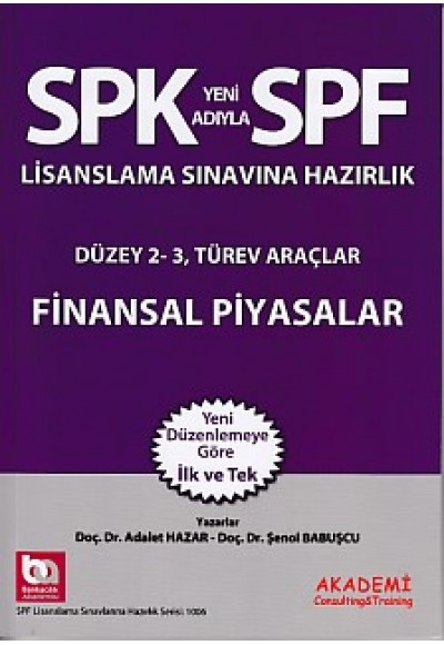 SPK-SPF Finansal Piyasalar