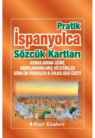 Beşir Pratik İspanyolca Sözcük Kartları