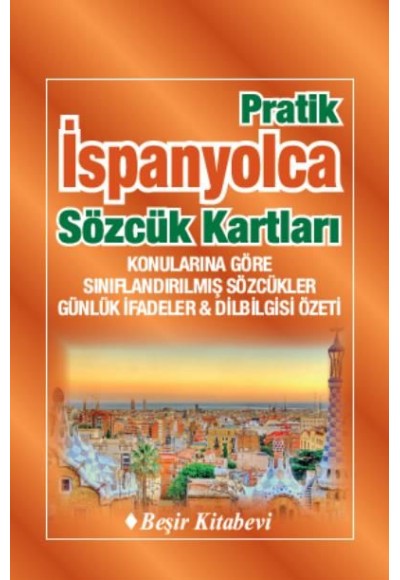 Beşir Pratik İspanyolca Sözcük Kartları