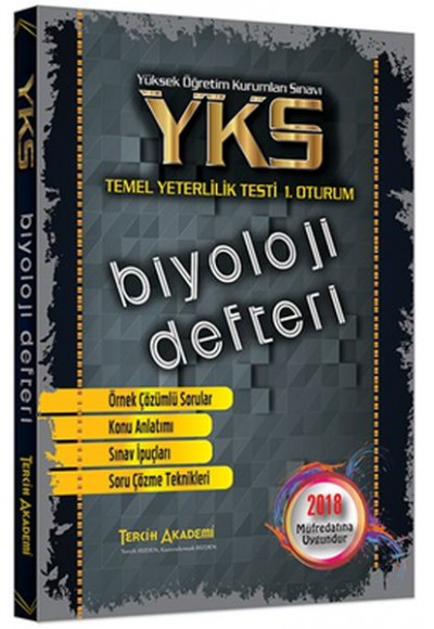 Tercih Akademi YKS Biyoloji Defteri