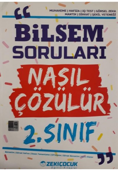 Zeki Çocuk 2. Sınıf Bilsem Soruları Nasıl Çözülür (Yeni)