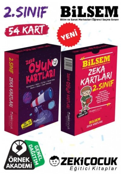 2.Sınıf Bilsem Zeka Kartları