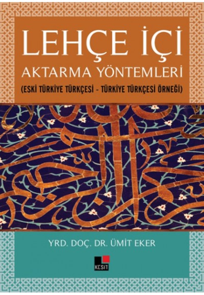 Lehçe İçi Aktarma Yöntemleri