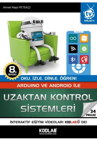 Arduino ve Android ile Uzaktan Kontrol Sistemleri - 34Proje