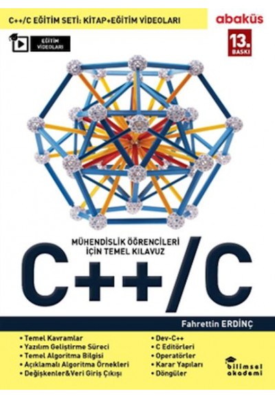 Mühendislik Öğrencileri İçin Temel Kılavuz C / C++ - Eğitim Videolu