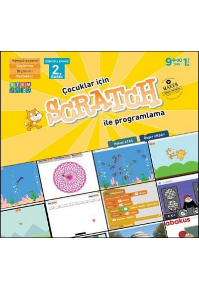 Çocuklar İçin Scratch İle Programlama 9+ Yaş 1. Kitap