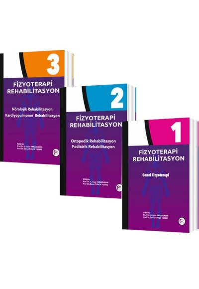 Fizyoterapi Rehabilitasyon Seti 3 Cilt