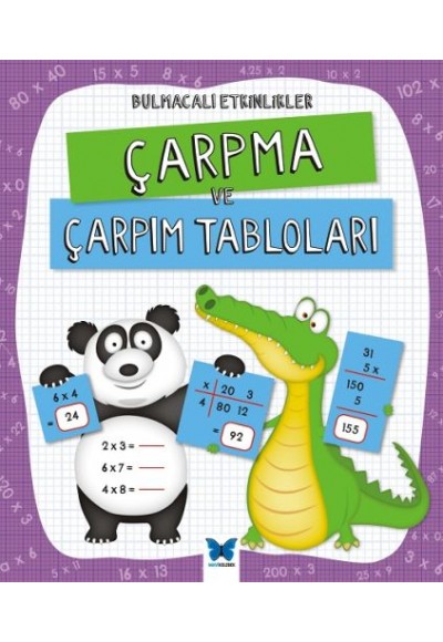Bulmacalı Etkinlikler - Çarpma ve Çarpım Tabloları