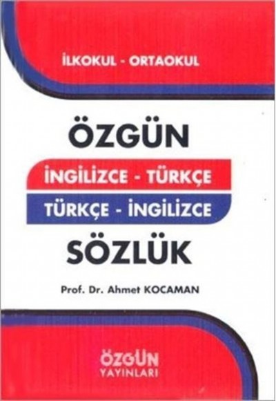 İngilizce - Türkçe Türkçe - İngilizce Sözlük