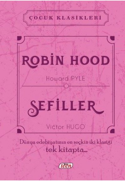 Robin Hood - Sefiller (Ciltli)