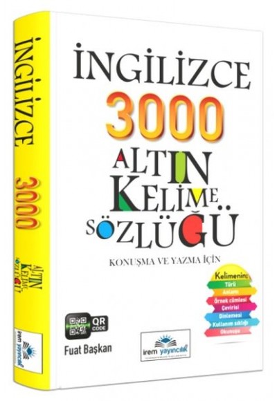 İngilizce 3000 Altın Kelime Sözlüğü İrem Yayıncılık