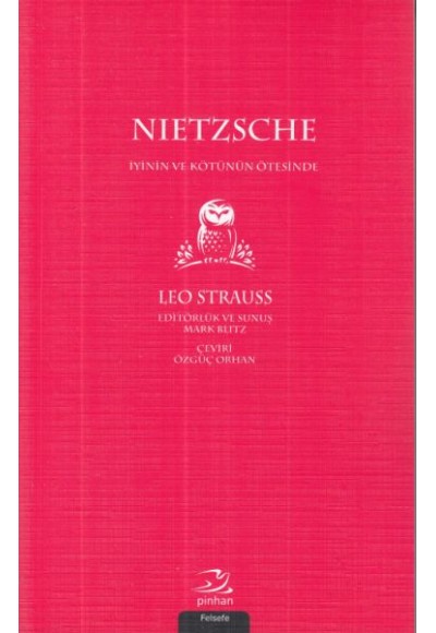 Nietzsche-İyinin ve Kötünün Ötesinde