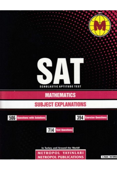 Metropal SAT Mathematics Subject Explanations (Yeni)