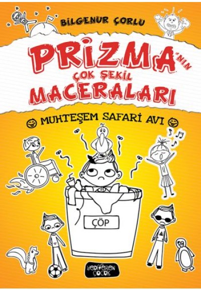 Prizma'nın Çok Şekil Maceraları 1 - Muhteşem Safari Avı (Ciltli)