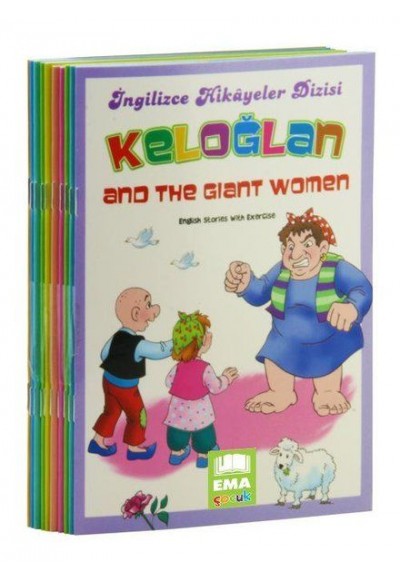 Keloğlan English Stories With Excercise - 10 Kitap