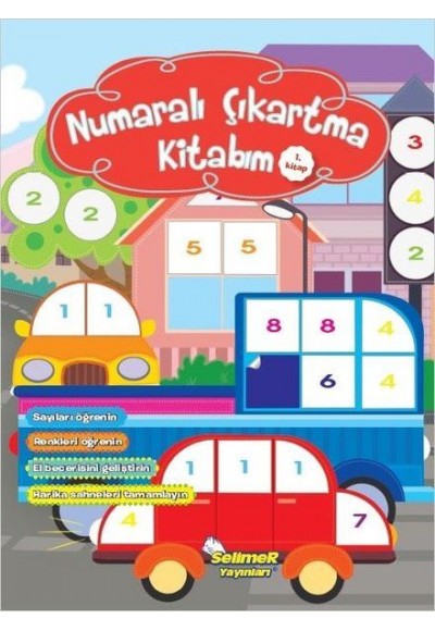 Numaralı Çıkartma Kitabım 1