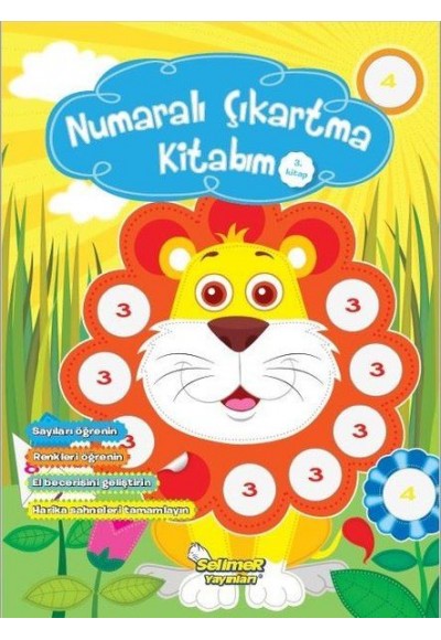 Numaralı Çıkartma Kitabım 3
