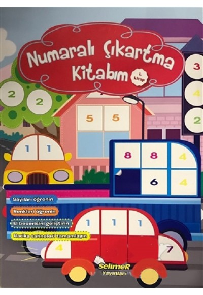 Numaraları Çıkartma Kitabım (4 Kitap Takım)