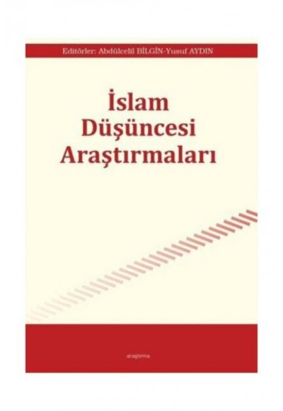 İslam Düşüncesi Araştırmaları