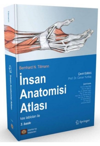 İnsan Anatomi Atlası (Kas Tabloları İle)