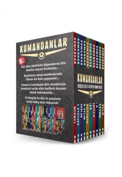 Kumandanlar (10 Kitap Kutulu)