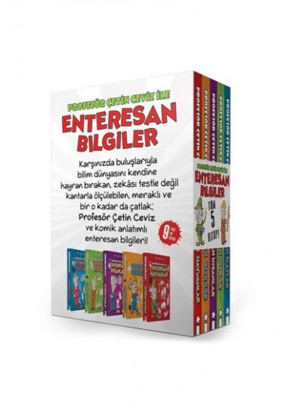 Profesör Çetin Ceviz İle Enteresan Bilgiler (5 Kitap Kutulu)