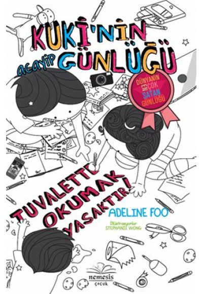 Kuki’nin Acayip Günlüğü - Tuvalette Okumak Yasaktır! -3,5- (Ciltli)