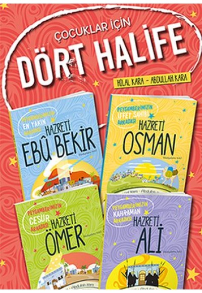 Çocuklar İçin Dört Halife Seti (4 Kitap)