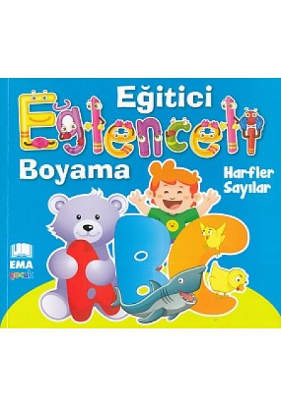 Eğitici Eğlenceli Boyama - Harfler / Sayılar