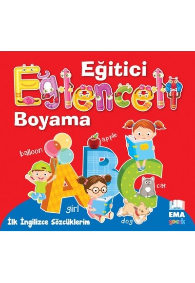 Eğitici Eğlenceli Boyama - İlk İngilizce Sözcüklerim