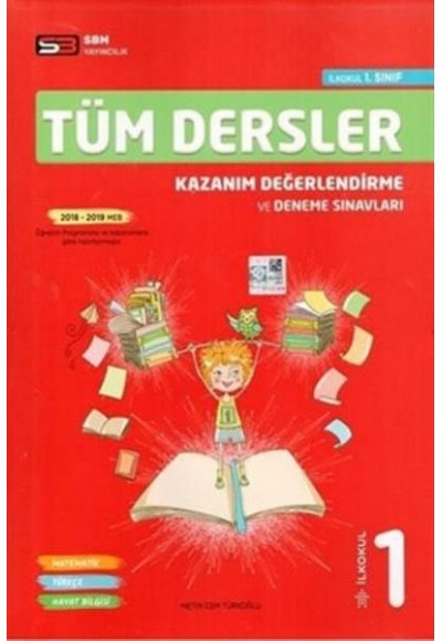 SBM 1. Sınıf Tüm Dersler Kazanım Değerlendirme ve Deneme Sınavları (Yeni)