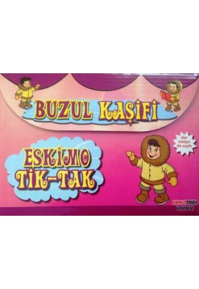 Buzul Kaşifi - Eskimo Tik-Tak (8 Kitap)