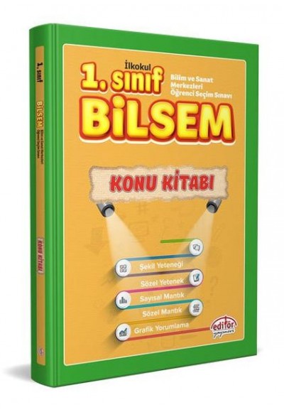 Editör 1. Sınıf Bilsem Konu Kitabı