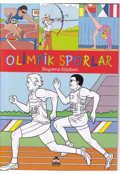 Olimpik Sporlar Boyama Kitabım