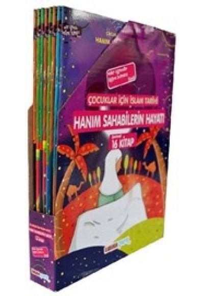 Hanım Sahabilerin Hayatı (16 Kitap Set) - Çocuklar İçin İslam Tarihi