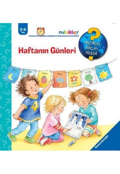 Ravensburger Minikler Haftanın Günleri (Ciltli)