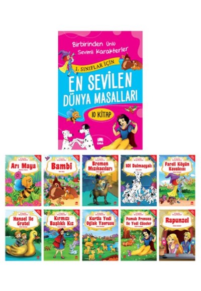 En Sevilen Dünya Masalları (10 Kitap)