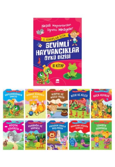 Sevimli Hayvancıklar Öykü Dizisi (10 Kitap)