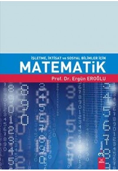 İşletme, İktisat ve Sosyal Bilimler İçin Matematik