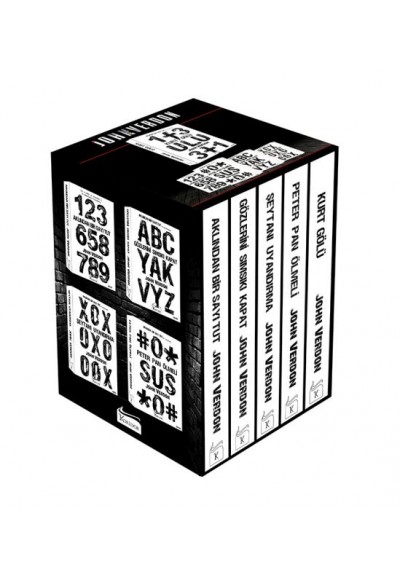John Verdon Polisiye Seti  (Kutulu 5 Kitap)