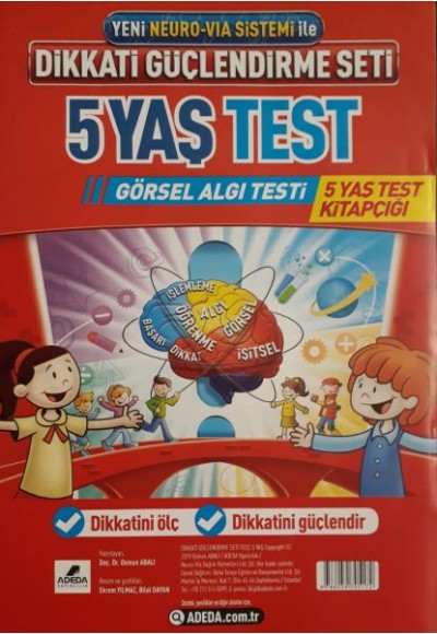 Dikkati Güçlendirme Seti 5 Yaş Test