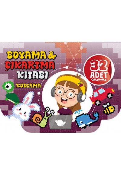 Boyama Ve Çıkartma Kitabı Kodlama