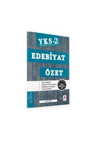 Delta Kültür YKS 2. Oturum Edebiyat Özet