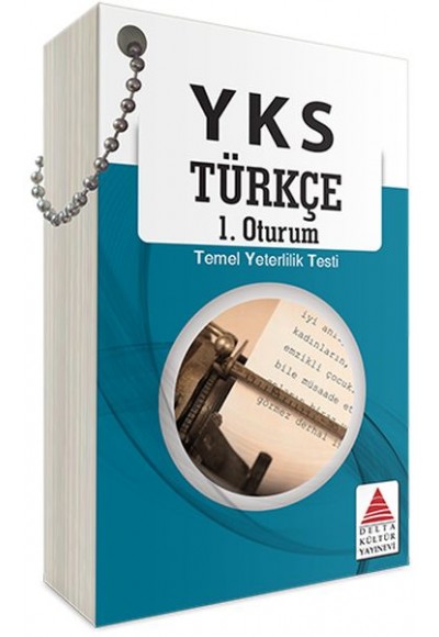 Delta Kültür YKS 1. Oturum Türkçe Kartları (TYT)